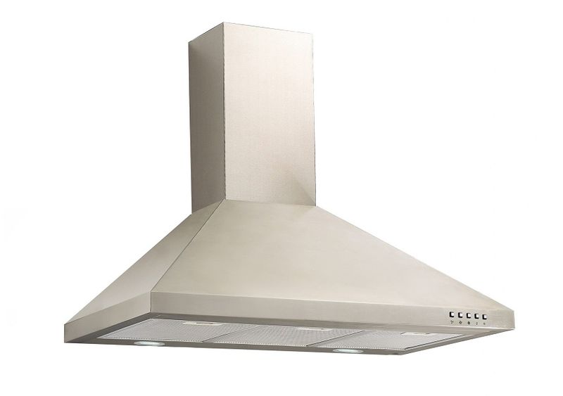 Falco - 90CM PYRAMID TYPE S/STEEL CHIMNEY EXTRACTOR