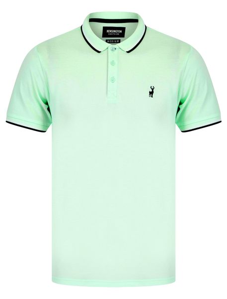 Tokyo Laundry Underwood Pique Polo Shirt - Green (Parallel Import)