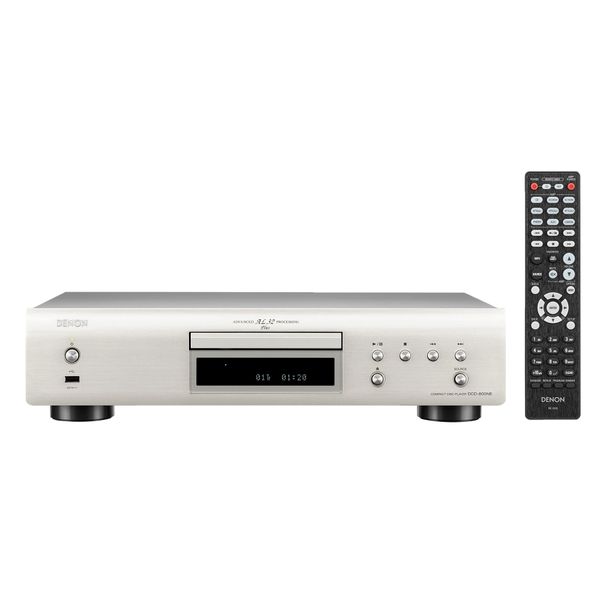 Denon DCD-800NE CD Player with Advanced AL32 Processing Plus (Silver)