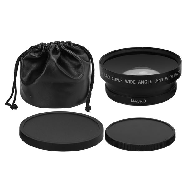 72mm 0.43X Wide/Macro - With Storage Bag
