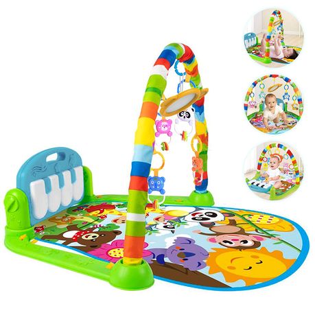  TEMI Baby Gym Toys & Activity Play Mat, Kick and Play Piano Gym  Center with Music and Lights, Electronic Learning Toys for Infants,  Toddlers, Newborn, Girls and Boys Ages 1 to