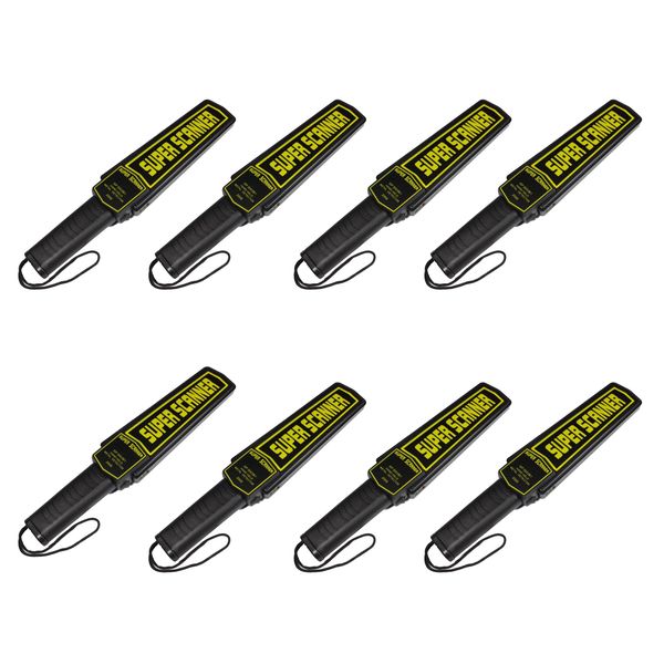 Handheld High Detection &amp; Accuracy Security Metal Detector Scanners - 10 Pieces