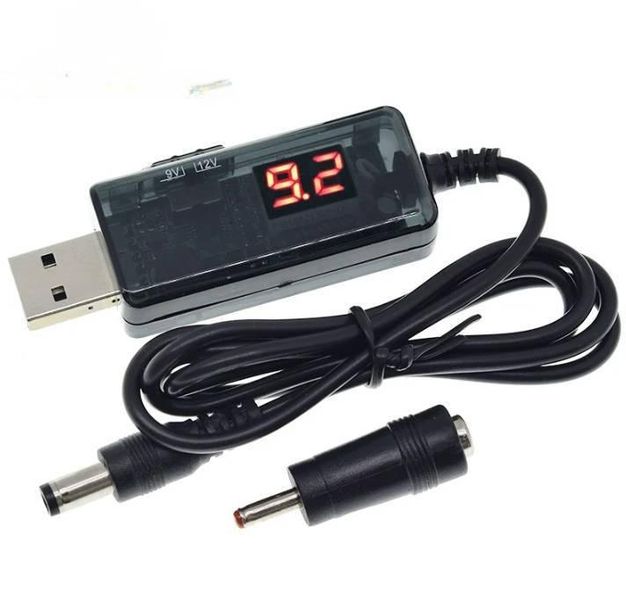 DC 5v To 9v/ 12v Converter - Use With Power Bank To Power Internet Routers