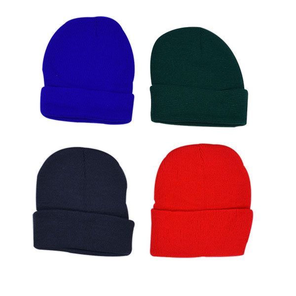 4-Pack Knitted Beanies