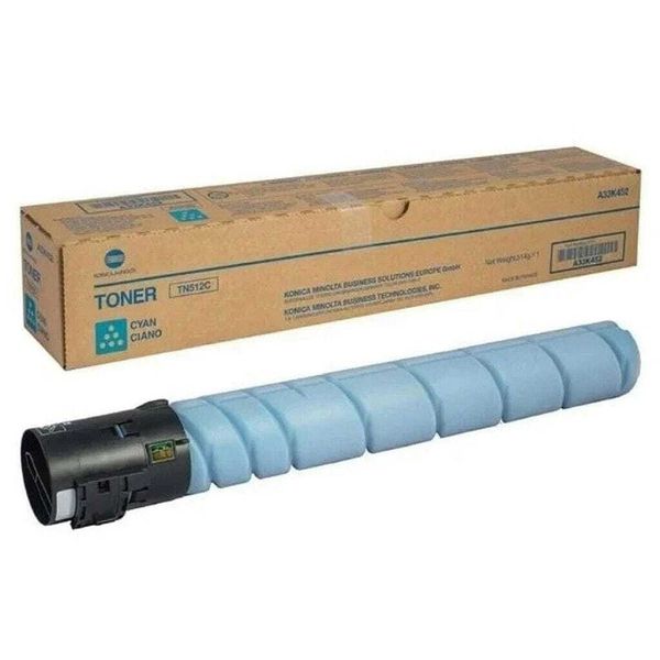 Compatible Cyan Toner Cartridge for Konica Minolta Bizhub TN512