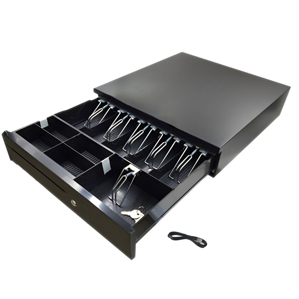 6 Note Clips Point of Sales Auto Cash Register Money Tray