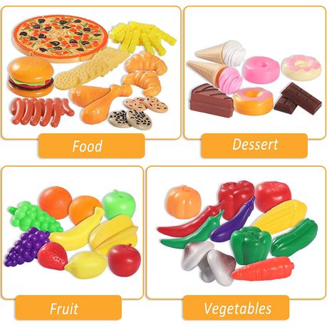 Kripyery 5 Pieces of Mini Food Toys, Highly South Africa
