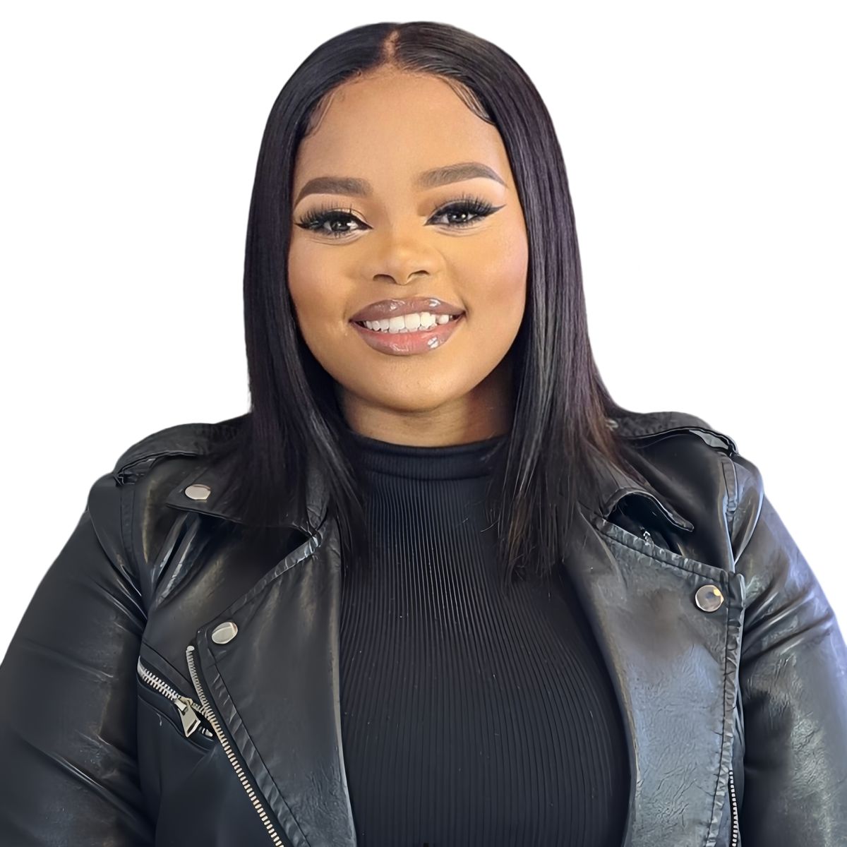 Marigold 12-inch Full Frontal Straight Wig Human Hair Natural Colour