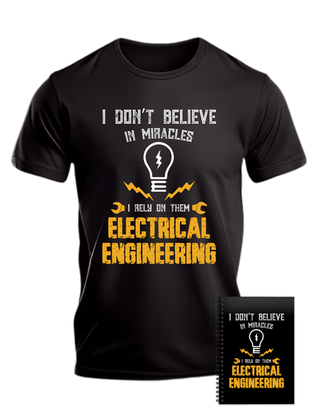 Electrical Engineering Novelty Birthday Christmas Gift T-shirt 405