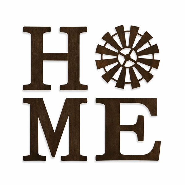 Black Home Laser-Cut Decorative Frame Wooden - Modern Farmhouse Décor