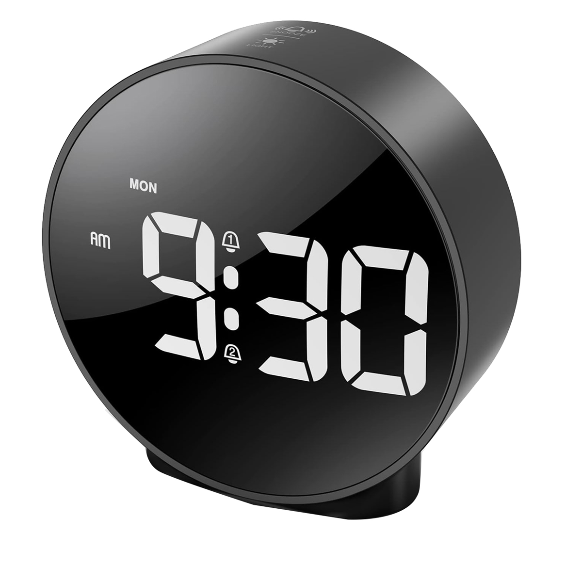 Alarm Clock Digital Travel Alarm Clocks Black | Shop Today. Get it ...