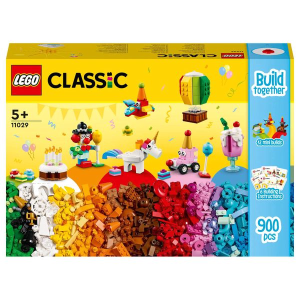 LEGO® Classic Creative Party Box 11029 Building Toy Set (900 Pieces)