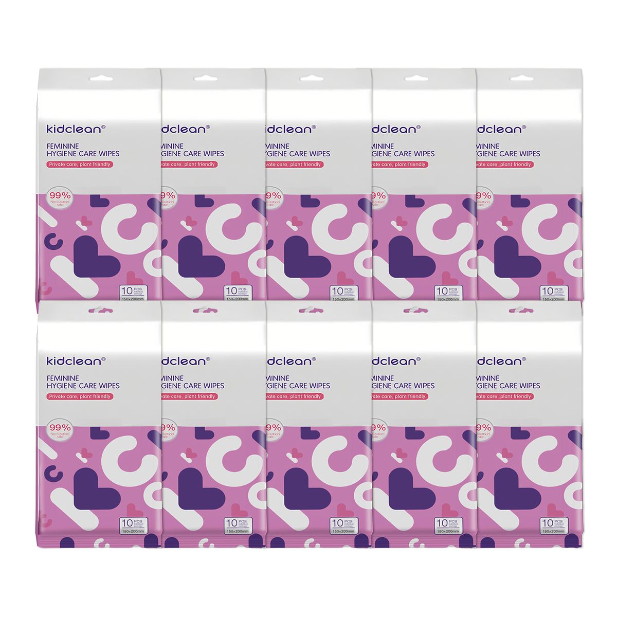 Feminine Wet Wipes 100 Pieces Personal Care Wet Wipes Intimate Wipes