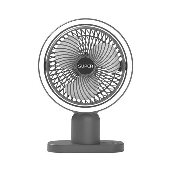SuperBreeze 120 USB Rechargeable Desk Fan