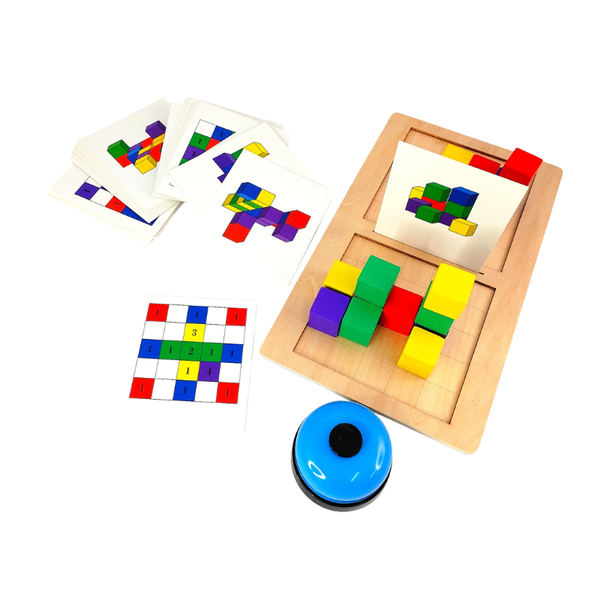 3D Battle Building Blocks for Brain Training Toy