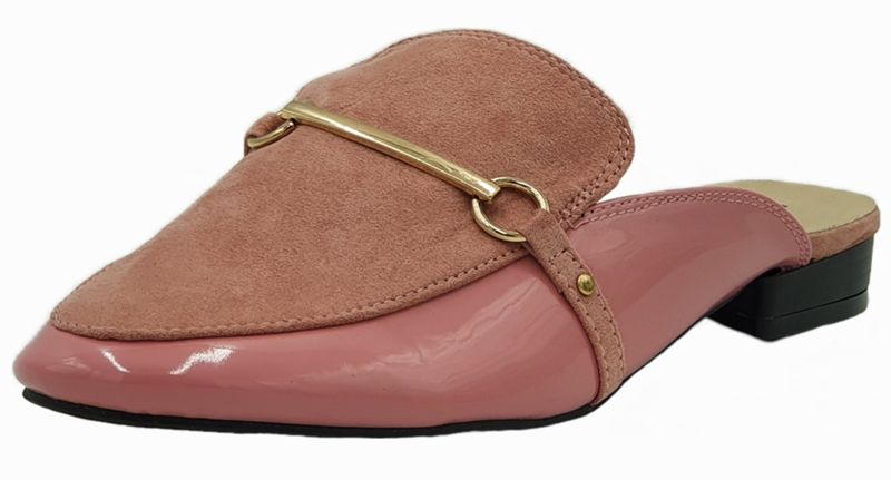 Women's Slip-On Loafers - Pink