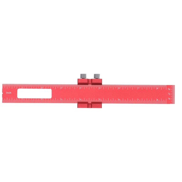 8" Multifunctional Aluminium Scribing Ruler