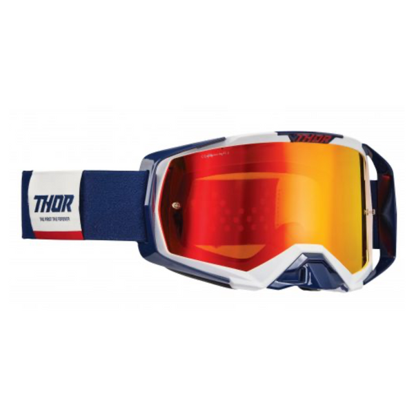 Thor Activate Navy/White Goggle