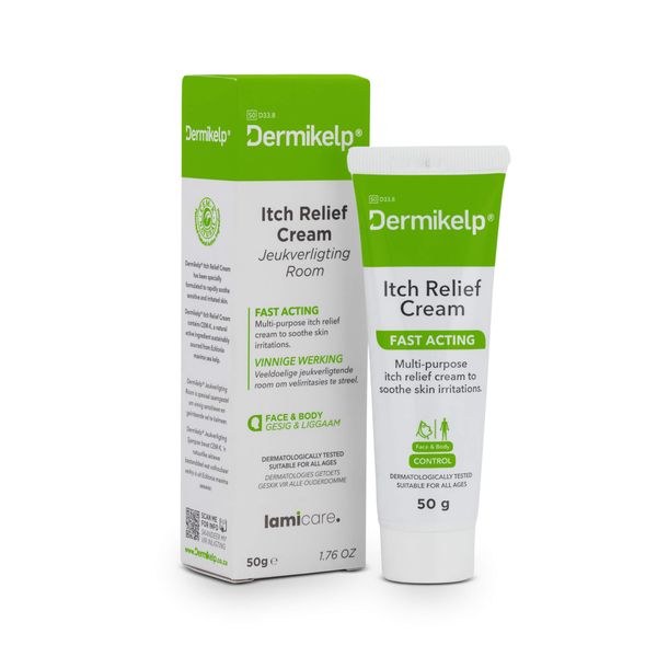 Dermikelp Itch Relief Cream - Steroid-Free Rapid Relief for Atopic Skin