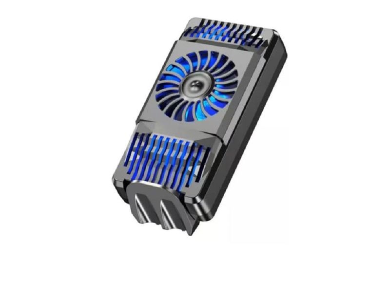 Fan for Cell Phone Game Cooling Heat Sink Audio Auxiliary Radiator Adapter