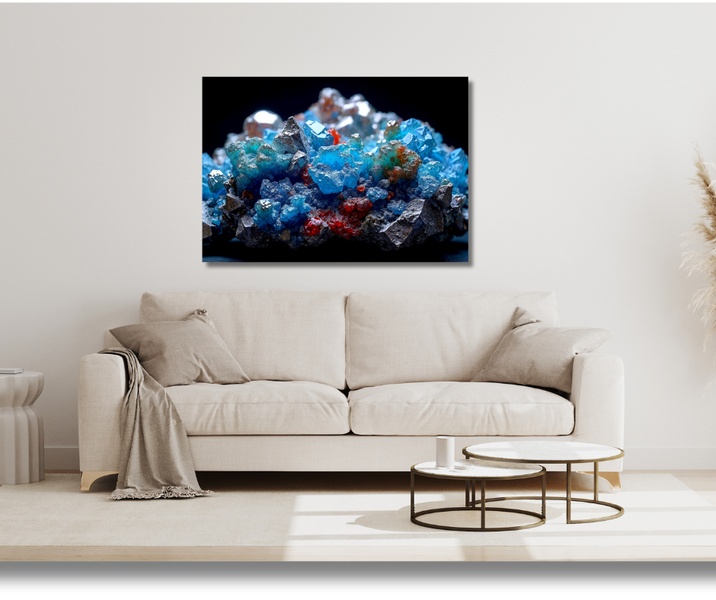 Canvas Wall Art - Crystal Rock Inspiration