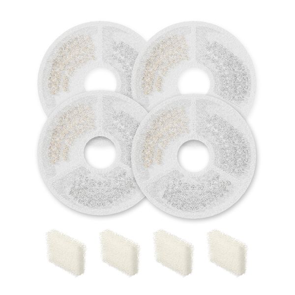 BNETA Pet W7 Automated 2L Water Fountain Filter - 4 Pack