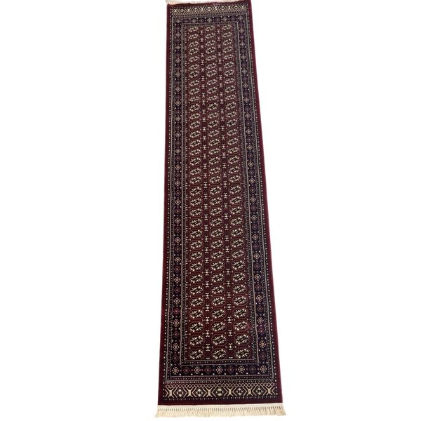Fine Red Bokhara Persian Runner Rug - 800 x 80 cm