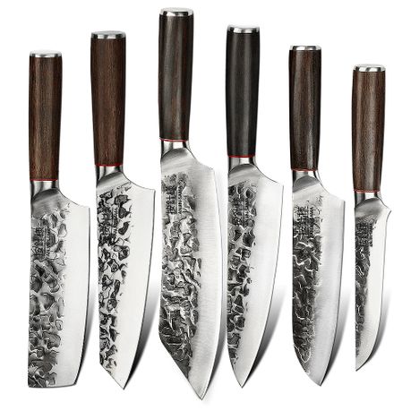 Ajin-Sama Japanese Forged 6-Piece Chef Knife Set | Shop Today. Get