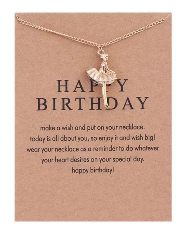 Happy Bithday Necklace for Women
