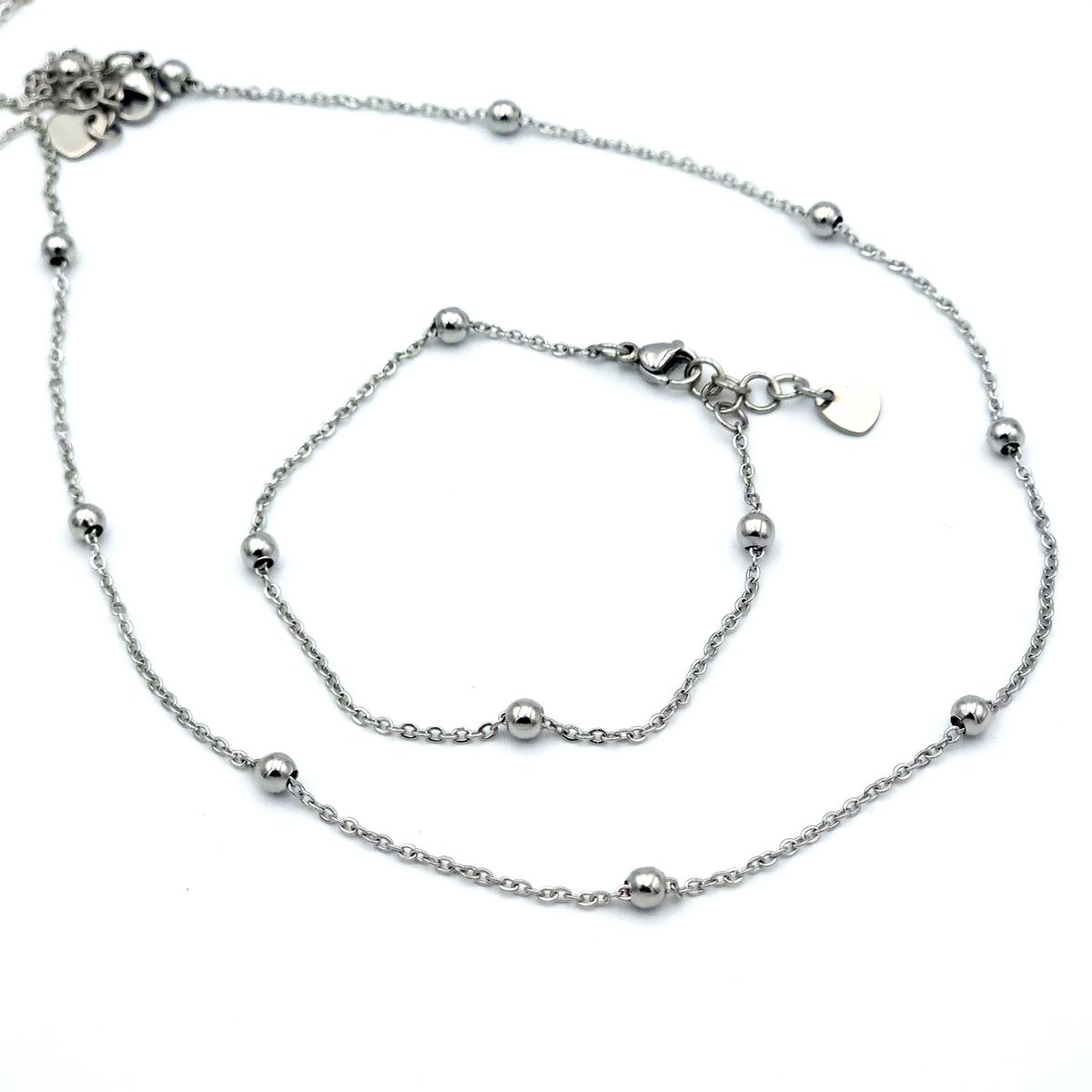 1.5mm Italian Ball Chain Necklace and Bracelet Set Shop Today. Get it Tomorrow!