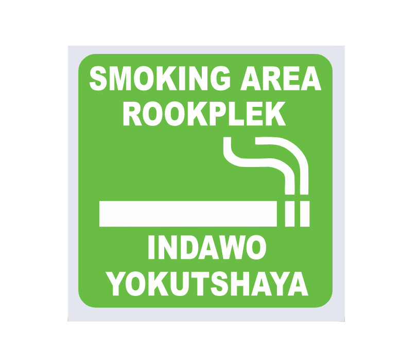 Designated Smoking Area Safety Sign Abs Sign Board Shop Today Get It Tomorrow 8986