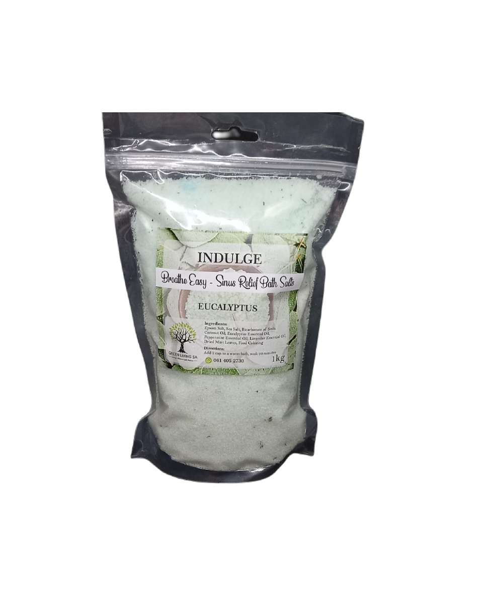 Breathe Easy Eucalyptus Bath Salts (1kg) Shop Today. Get it Tomorrow!