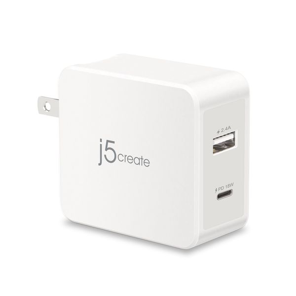 J5create JUP2230 30W PD USB-C Wall Charger
