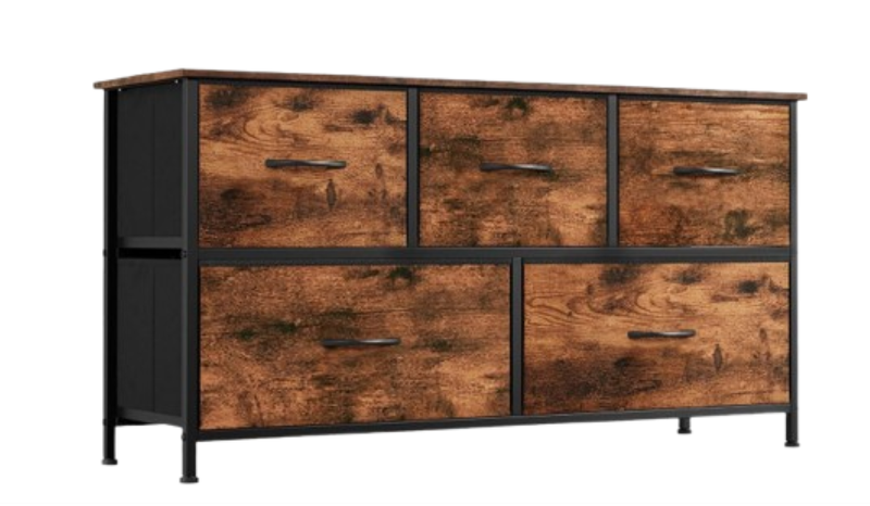 Expees - Wide Storage Organizer Cabinet - 5 Drawers