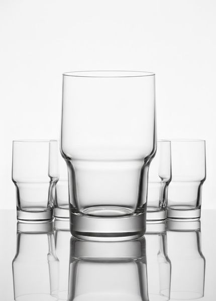 Twin High Crystal tumbler 250ml - Set of 6