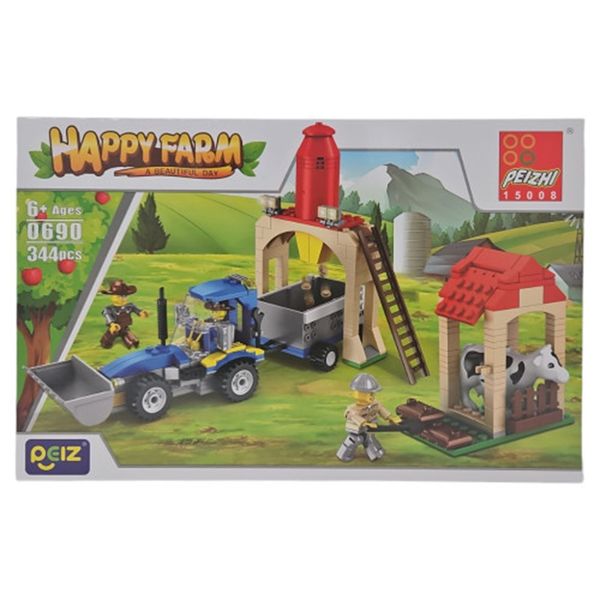 Peizhi 0690 Happy Farm set of 344 pieces