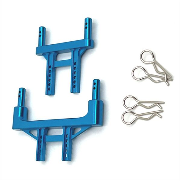 Metal Front and Rear Body Mount Post for Scy Jjrc 1/16 Q130 Black