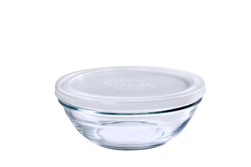 Duralex - Freshbox Round 970ml - Transparent Lid - Set of 1