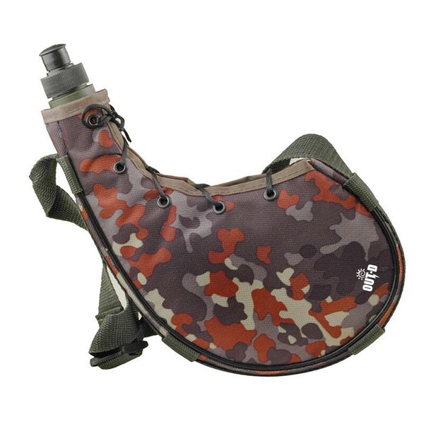 800ml Water Bottle Shoulder Strap for Hiking Travel