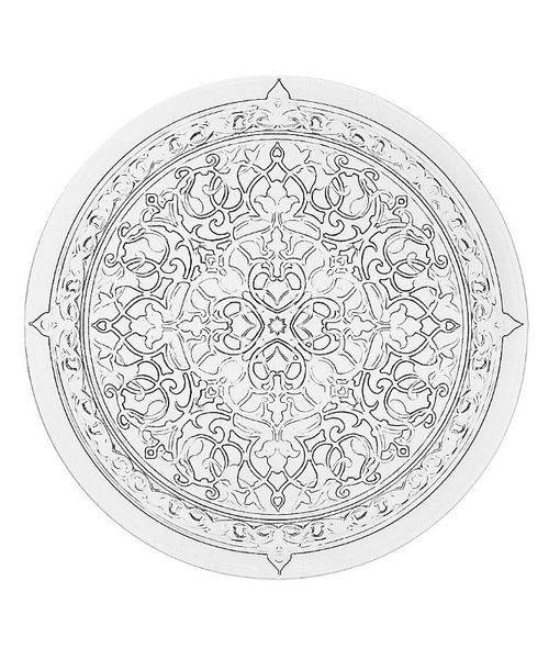 Irena Plate Istanbul 35cm Clear