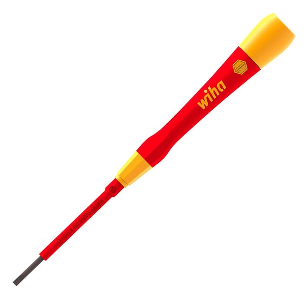 Wiha (42471) Screwdriver, Slot, 3.5mm, 65mm, 167mm