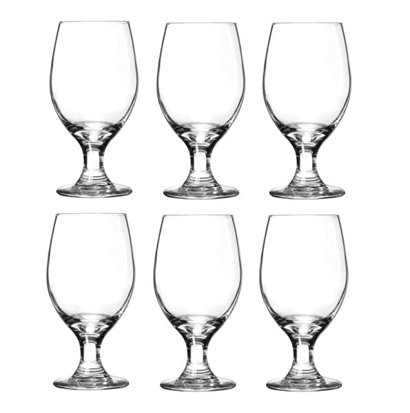 Elegant 6-piece Water &amp; Juice Glasses - 330ml