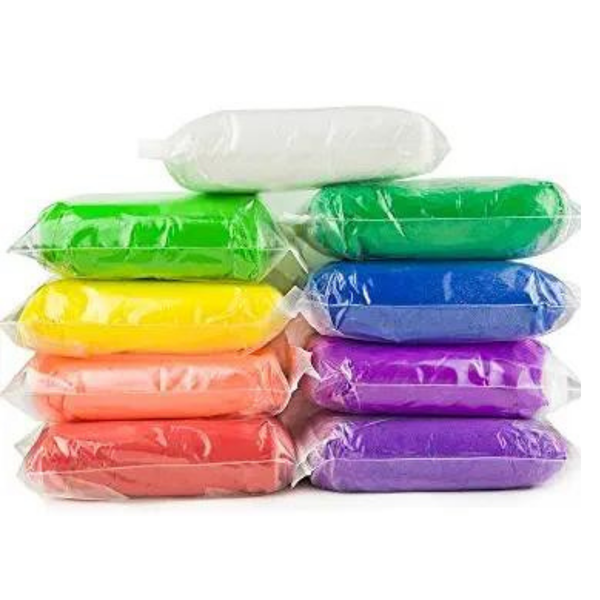 Baby Care Air Drying Soft Clay Baby Handprint Footprint Kit 9 Piece DIY