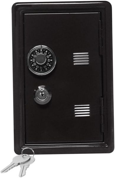 Desktop Money Storage Box Mini Money Strongbox Modern Style Safe Cash Box