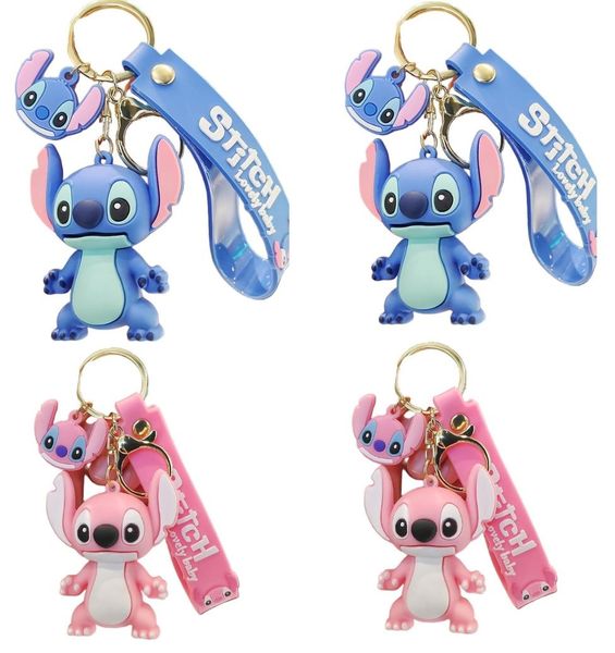 Stitch Duo Keychains Set of 4
