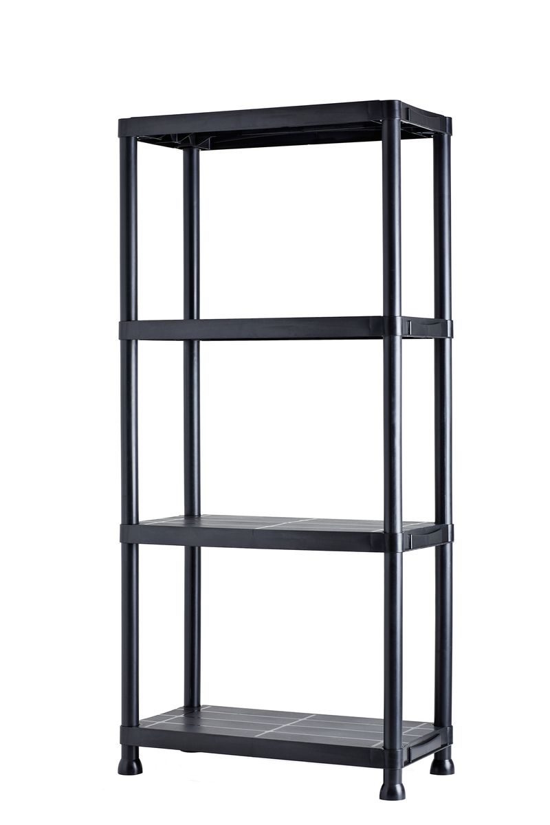 4 Tier Plastic Shelf