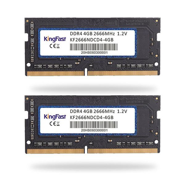 Kingfast 8GB DDR4 2666MHz SO-DIMM Laptop RAM Combo (2 x 4GB DDR4 2666)