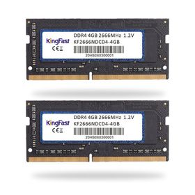 Kingfast 8GB DDR4 2400MHz SO-DIMM Laptop RAM Combo (2 x 4GB DDR4 2400), Shop Today. Get it Tomorrow!