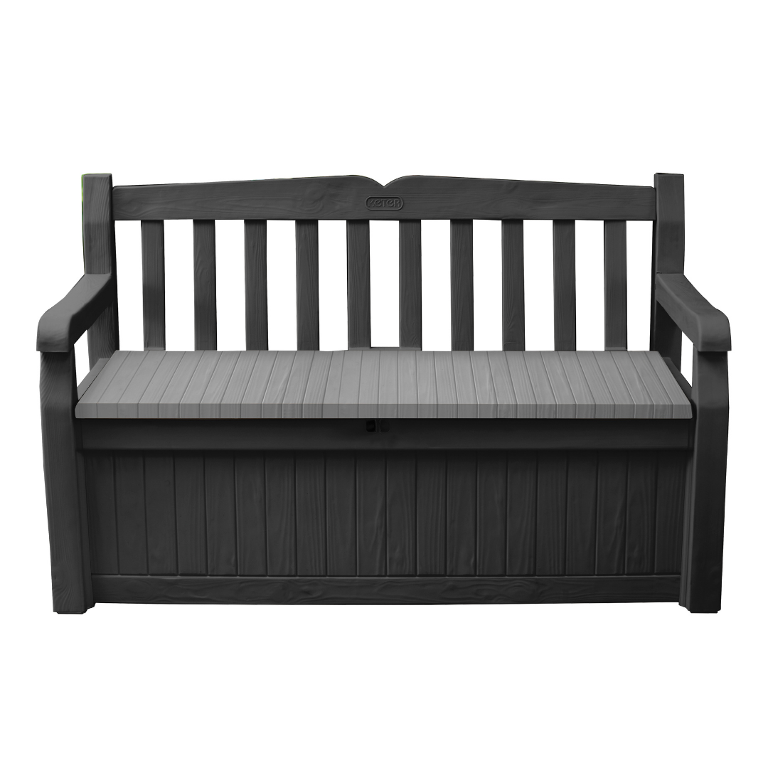 KETER Eden Bench Box - Graphite | Shop Today. Get it Tomorrow ...