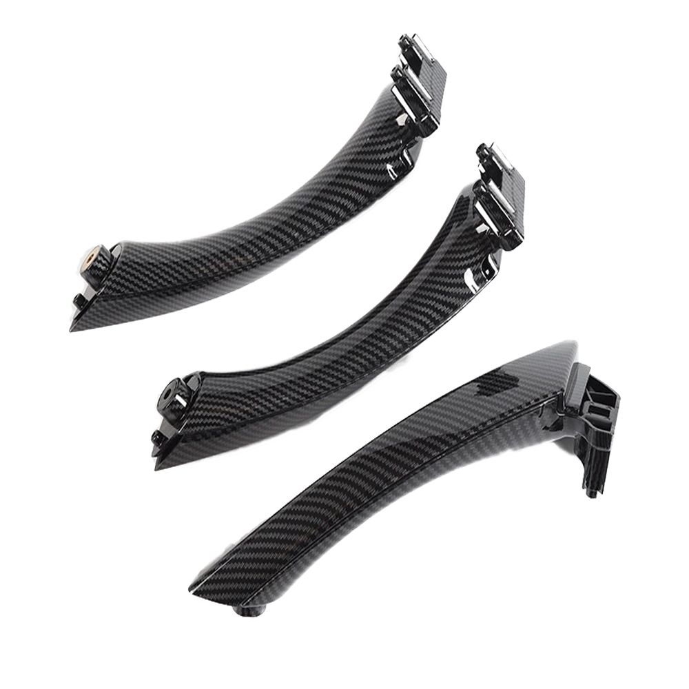 Carbon Fiber Door Handle Replacement Six-piece Set BMW E90 Three-series ...